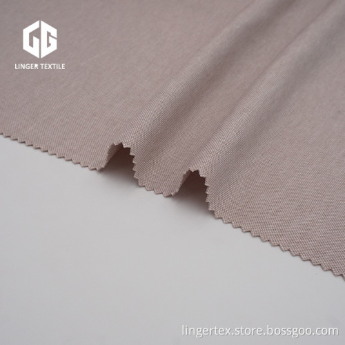 Copper Polyester Spandex Cupro Fabric For Apparel